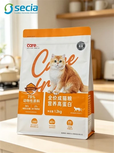กระเป๋าก้นแบน - Care (ปั๊มฟอยล์สีเงินร้อน)
